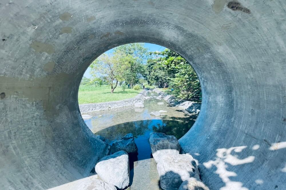 【林後四林平地森林園區】免費玩水景點，草地野餐交通懶人包
