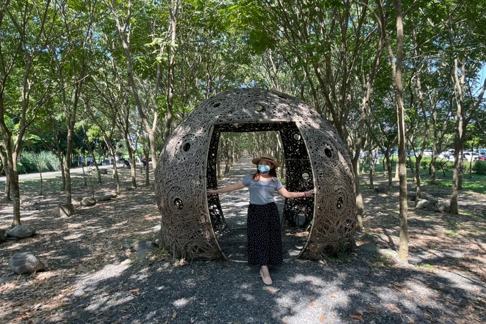 【林後四林平地森林園區】免費玩水景點，草地野餐交通懶人包