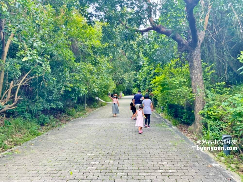 高雄漯底山自然公園，月世界泥火山探險，眺望美麗夕陽海景