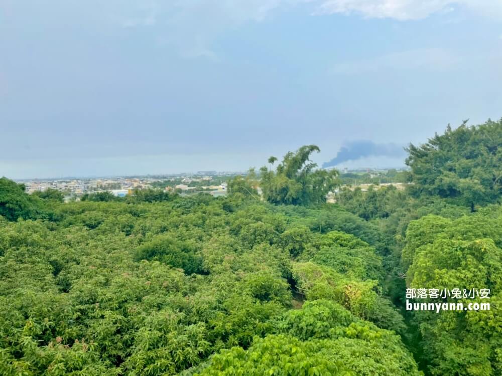 高雄漯底山自然公園，月世界泥火山探險，眺望美麗夕陽海景