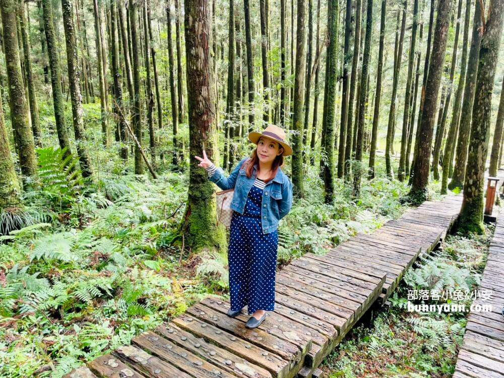 宜蘭明池森林遊樂區，單程只要步行約30分鐘就能環湖一圈