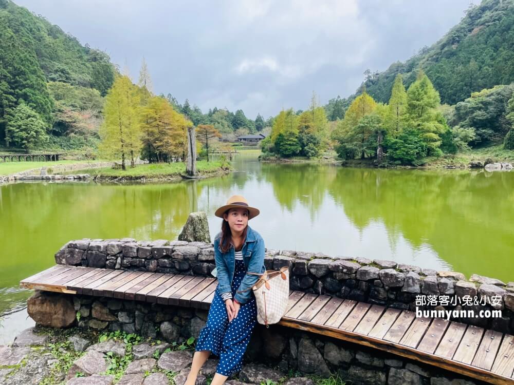 宜蘭明池森林遊樂區，單程只要步行約30分鐘就能環湖一圈