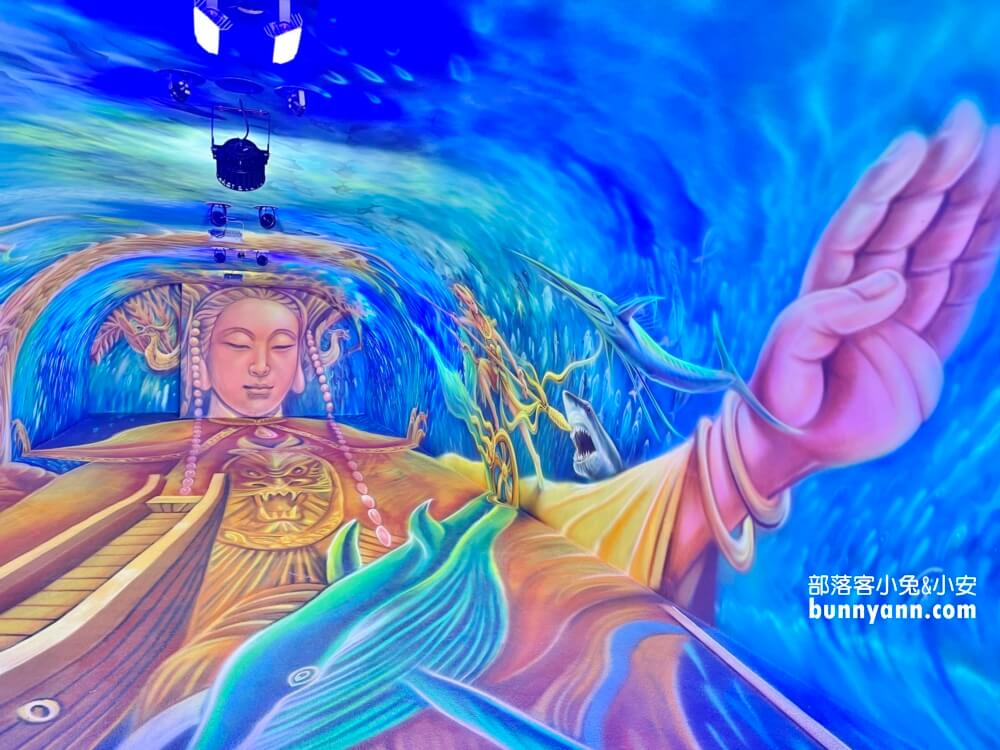 宜蘭走進海洋王國，祝大漁物產文創館，夢幻3D擬真海底隧道