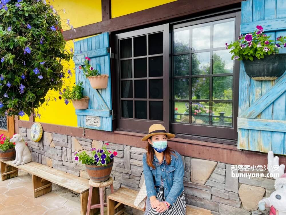 大溪【黃色小屋咖啡莊園】藏身田野的景觀咖啡廳，下午茶好吃又好拍