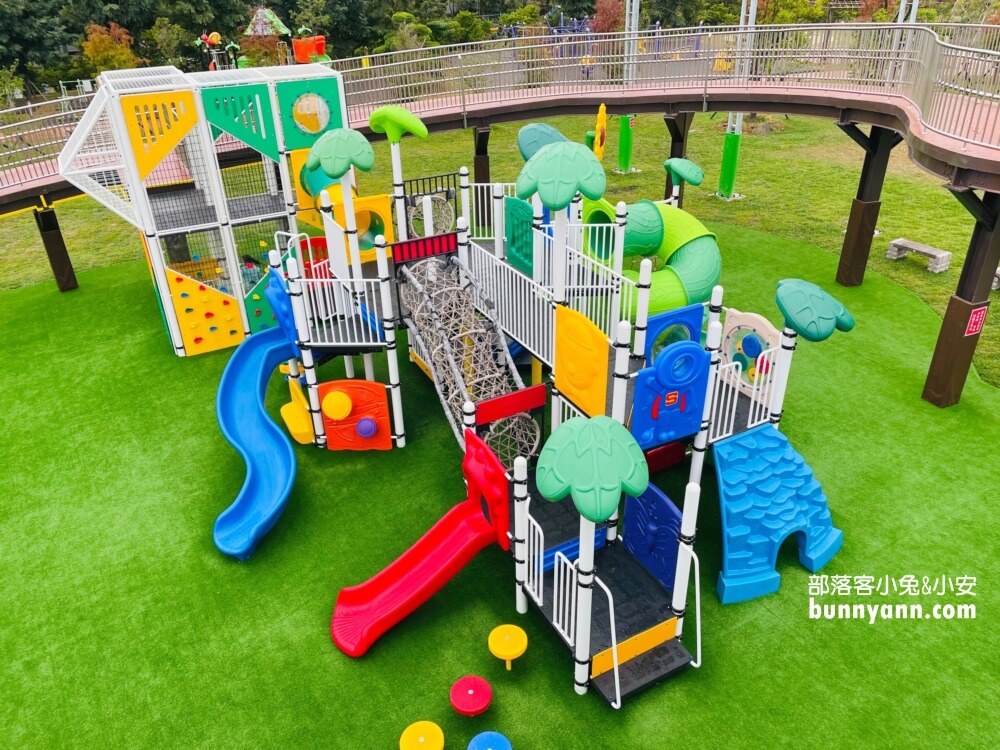 南投「名間親子生態園區」暢遊兒童樂園，停車、設施、環境一次介紹。