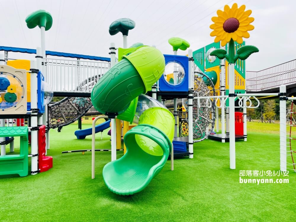 南投「名間親子生態園區」暢遊兒童樂園，停車、設施、環境一次介紹。