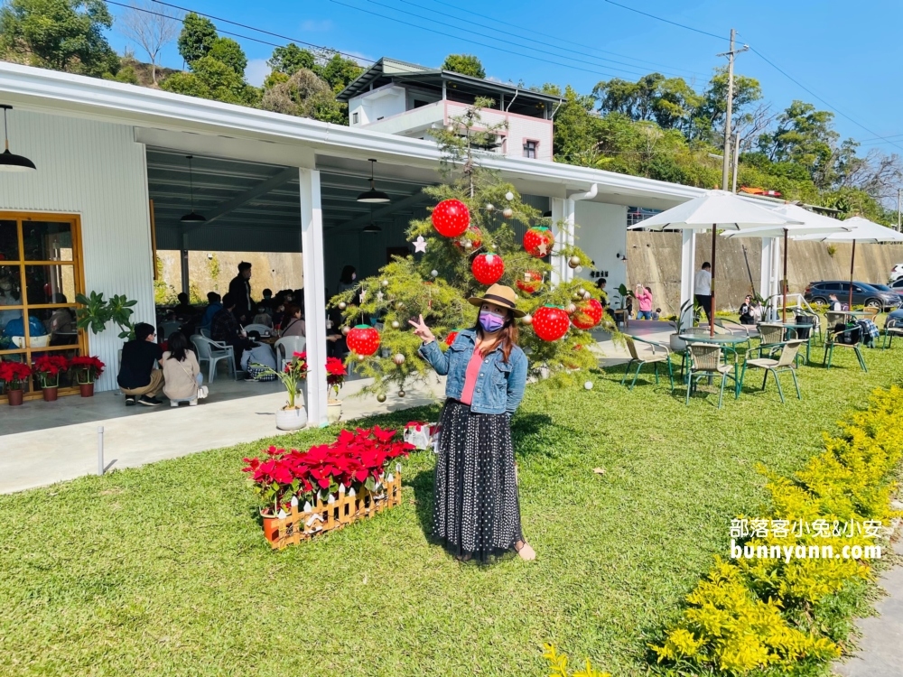 苗栗紅色琉璃瓦草莓園，草莓一斤價格曝光與開放時間