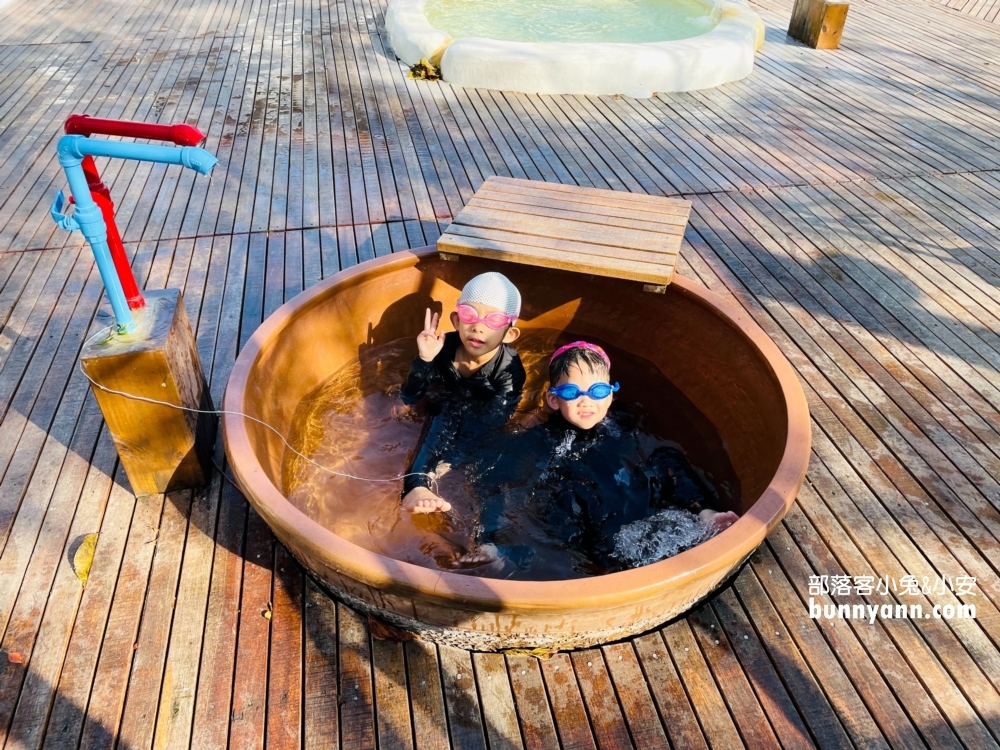苗栗【湖畔花時間】藏在大湖草莓故鄉的平價露天溫泉風呂