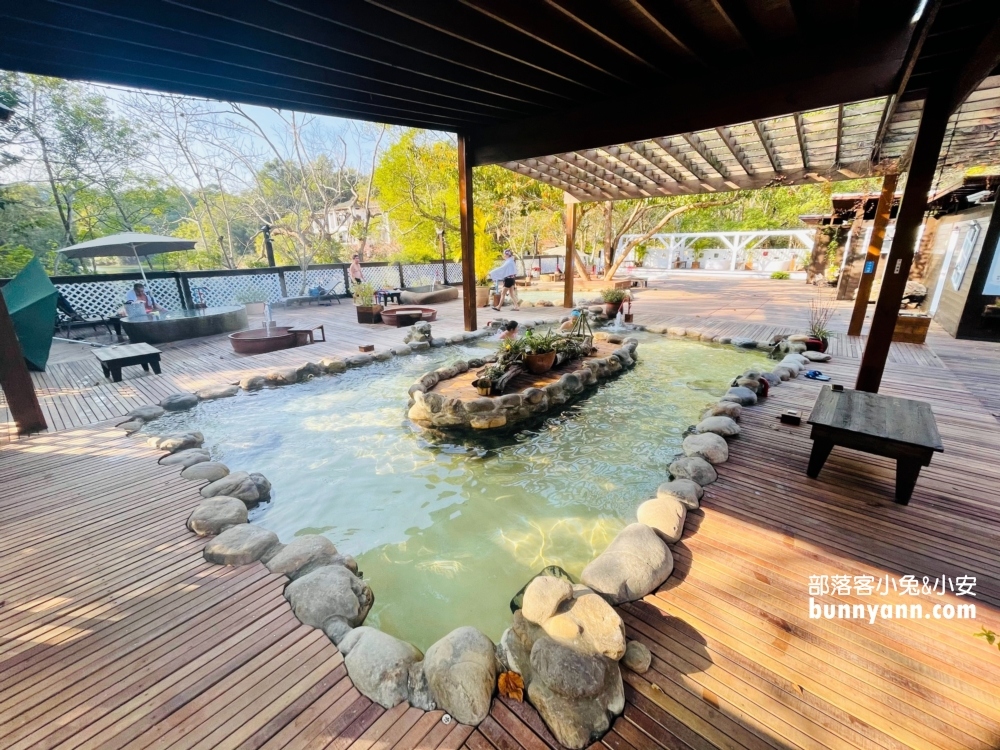 苗栗【湖畔花時間】藏在大湖草莓故鄉的平價露天溫泉風呂