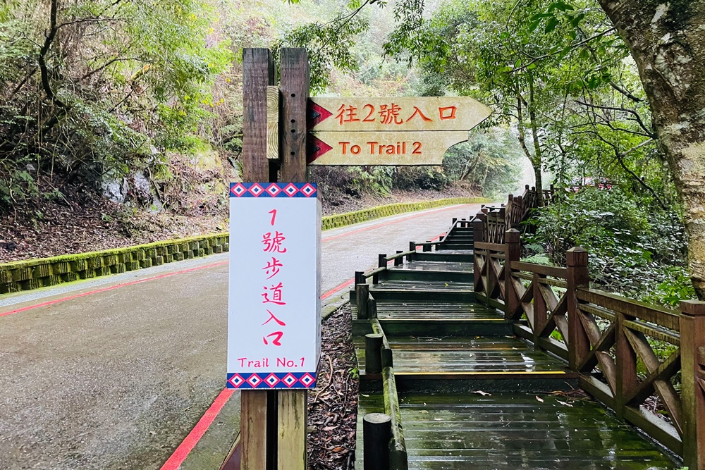 苗栗【雪見遊憩區】踏入雪見遊憩區，彷彿進入綠色的世界