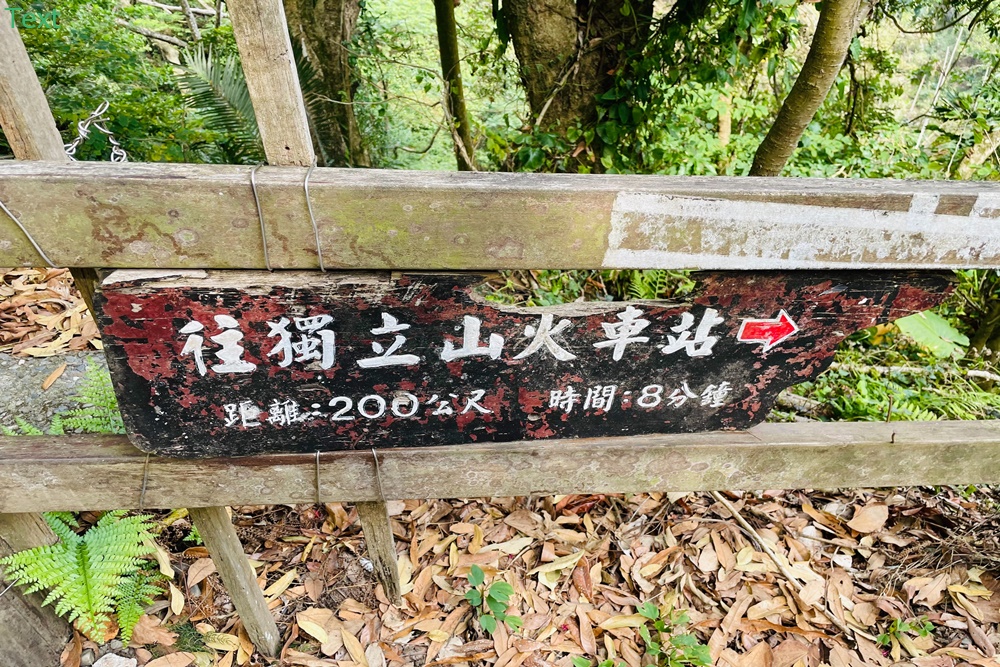 嘉義【獨立山車站】來回兩小時入門等級登山步道，探訪隱藏在深山中的小車站，