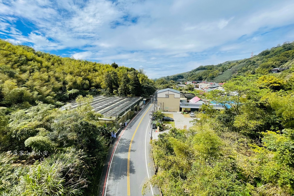 梅山鄉【孝子路步道】單程只要步行15分鐘就能抵達中途點竹林涼亭