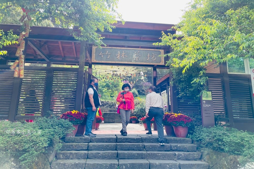 梅山鄉【孝子路步道】單程只要步行15分鐘就能抵達中途點竹林涼亭