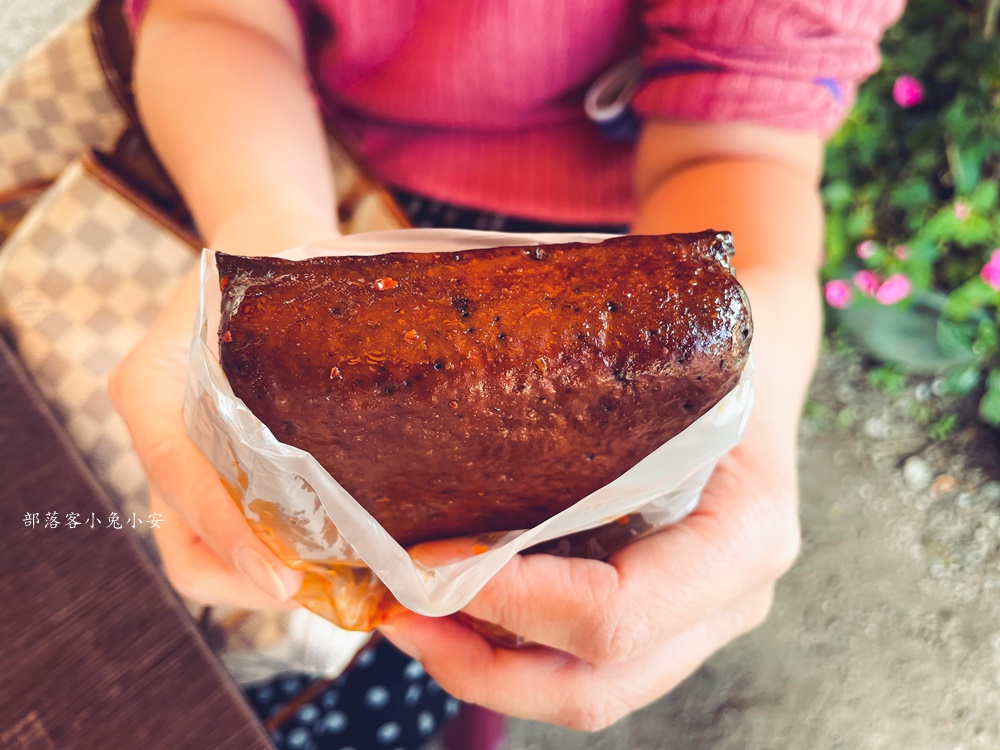 嘉義梅山黑咖賞太平燈籠餅，食尚玩家推薦茶葉蛋、梅子冬瓜茶吃起來
