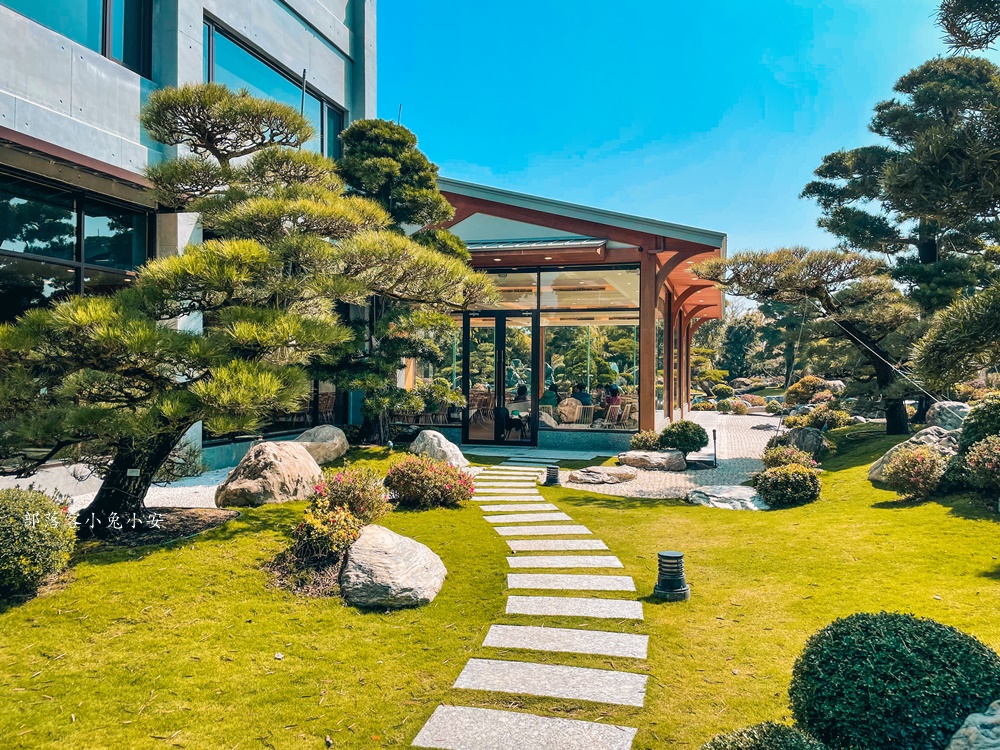 彰化松柏軒景觀餐廳，靜賞日式松柏庭園，享受星級料理美食!!