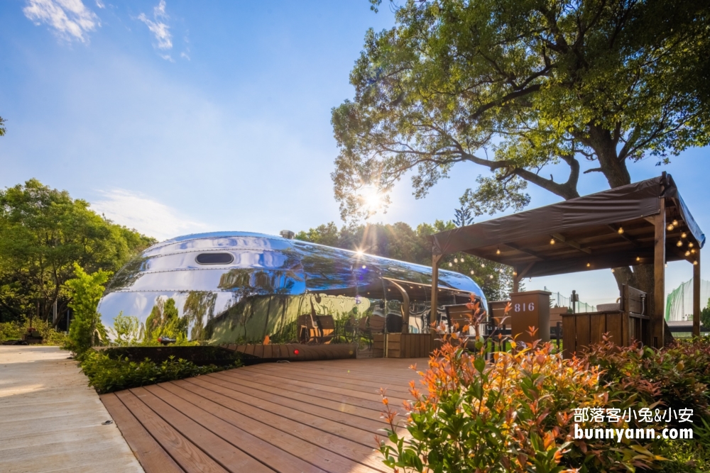 桃園朋趣Bon Chill Glamping，豪華露營車一泊四食好悠閒!!