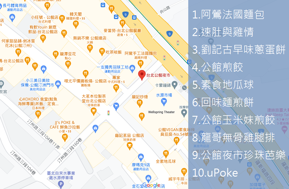 2025台北的【公館夜市】TOP10美食推薦，在地人深愛小吃攤介紹