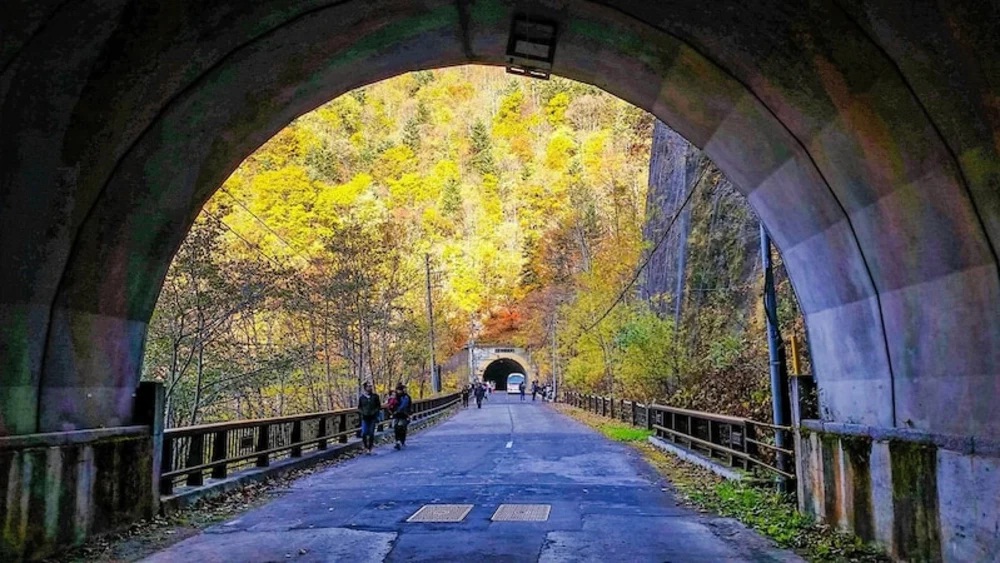 北海道景點｜豐平峽水壩