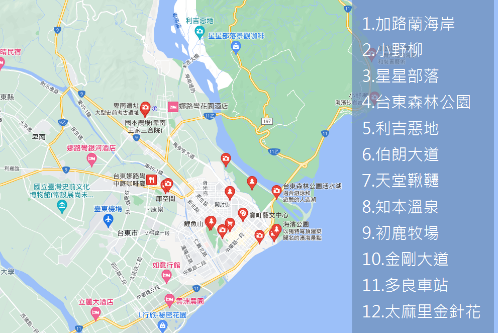 2025精選30個必訪「台東景點」一次整理給你筆記收藏！