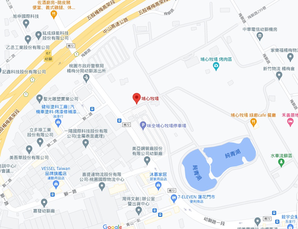 埔心牧場地圖
