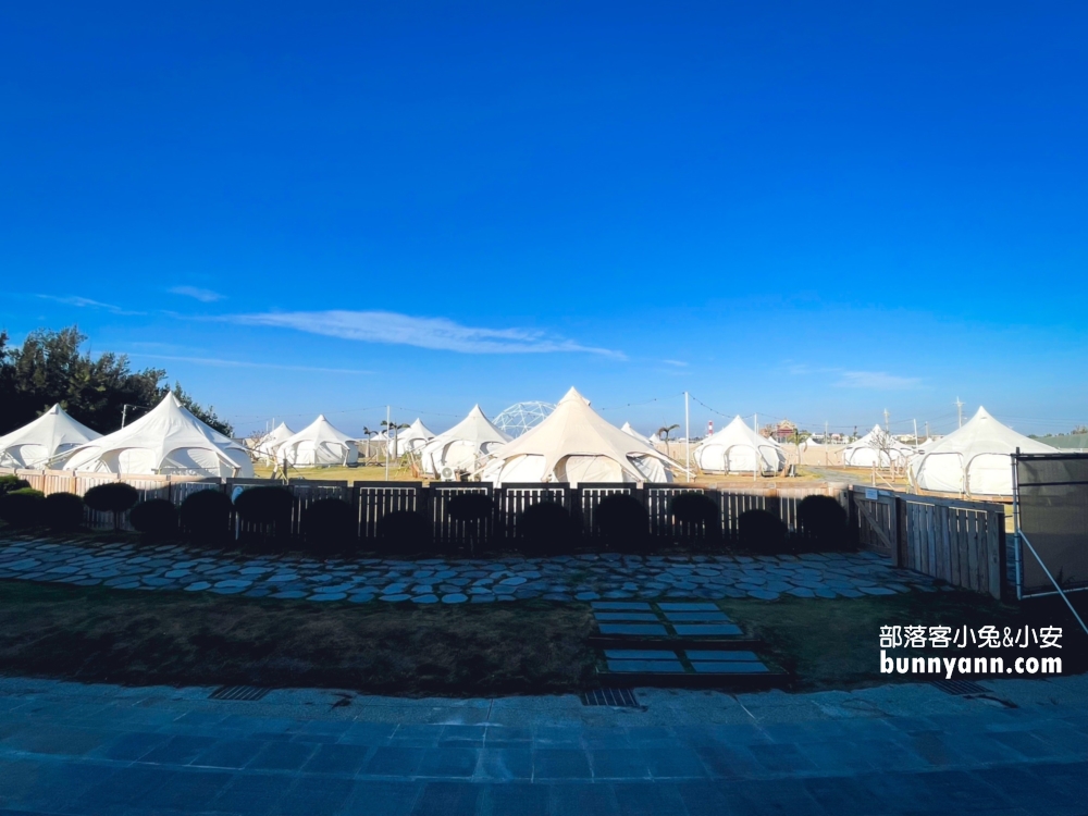 台中豪華露營【蟬說：夕陽漫漫】一泊二食加迎賓下午茶，還可體驗日間生態導覽