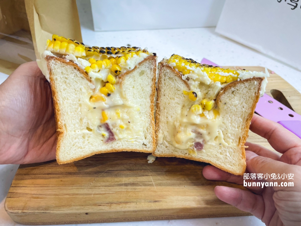 小鳥吃吐司圓山店》浮誇58公分巨大可頌麵包，超美韓系麵包店!!