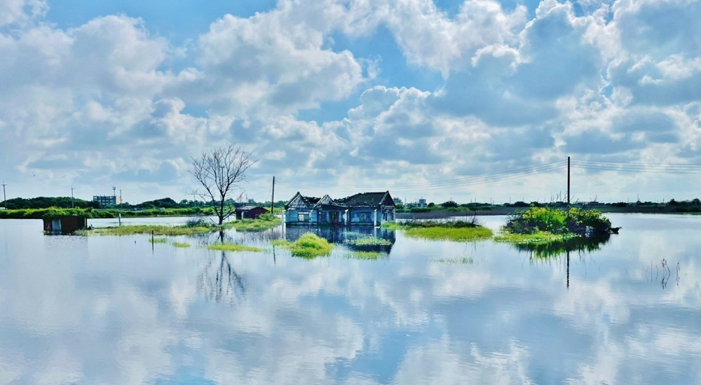 東石景點｜水中古厝