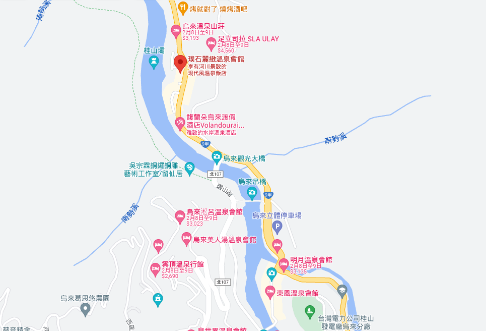 烏來【璞石麗緻溫泉會館】位於溪畔的唯美精緻溫泉湯屋