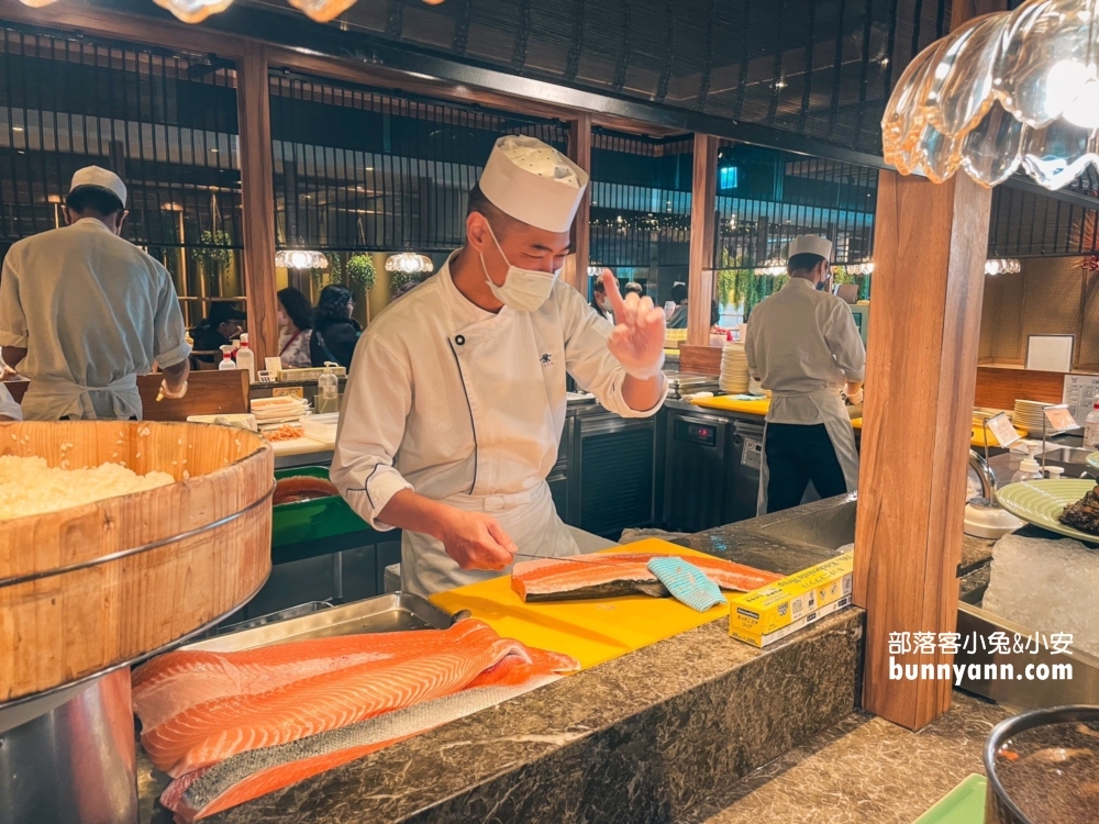 欣葉日本料理館前店，超過五十種料理自助餐檯吃到飽