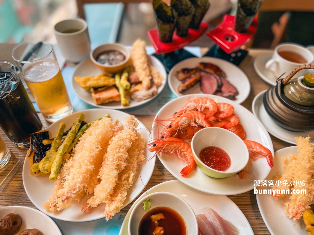 欣葉日本料理館前店，超過五十種料理自助餐檯吃到飽
