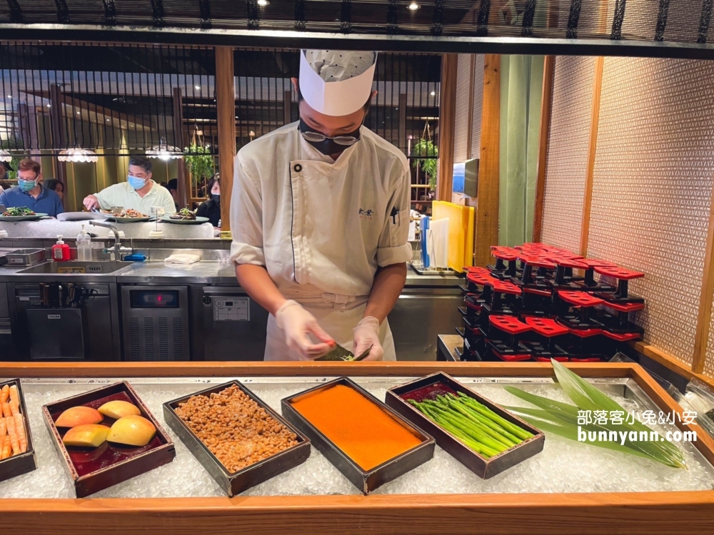 欣葉日本料理館前店，超過五十種料理自助餐檯吃到飽