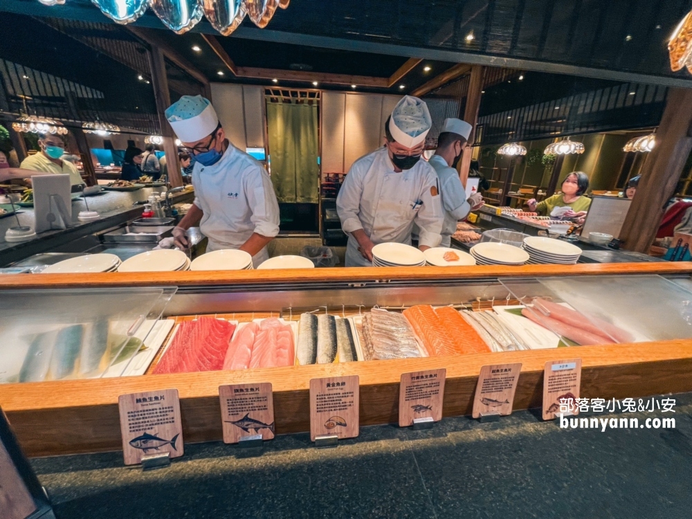 欣葉日本料理館前店，超過五十種料理自助餐檯吃到飽