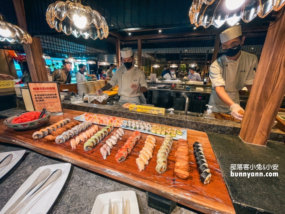 欣葉日本料理館前店，超過五十種料理自助餐檯吃到飽