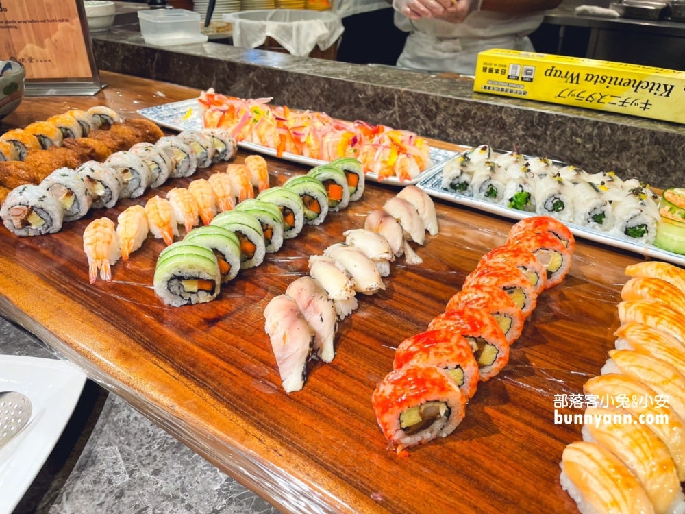 欣葉日本料理館前店，超過五十種料理自助餐檯吃到飽