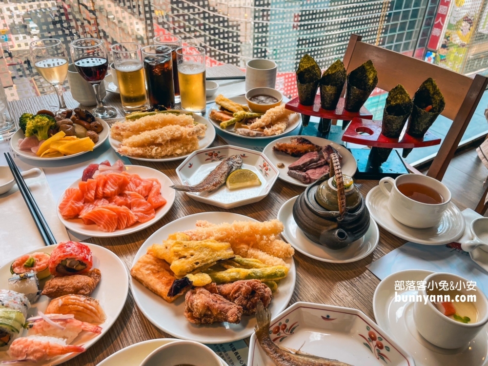 欣葉日本料理館前店，超過五十種料理自助餐檯吃到飽