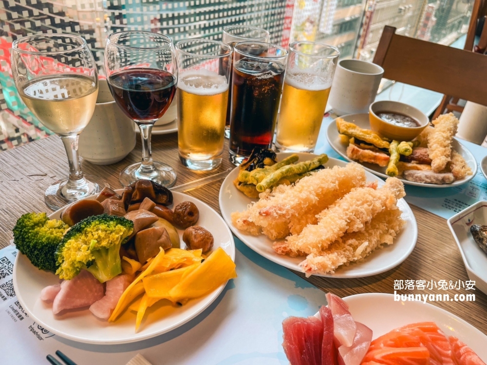 欣葉日本料理館前店，超過五十種料理自助餐檯吃到飽