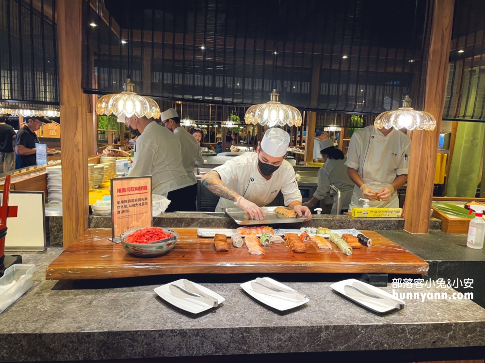 欣葉日本料理館前店，超過五十種料理自助餐檯吃到飽