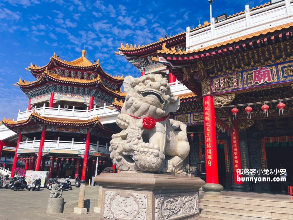 2025️☀️【正統鹿耳門聖母廟】暢遊壯麗廟宇神殿，參拜Q版月老廟好可愛