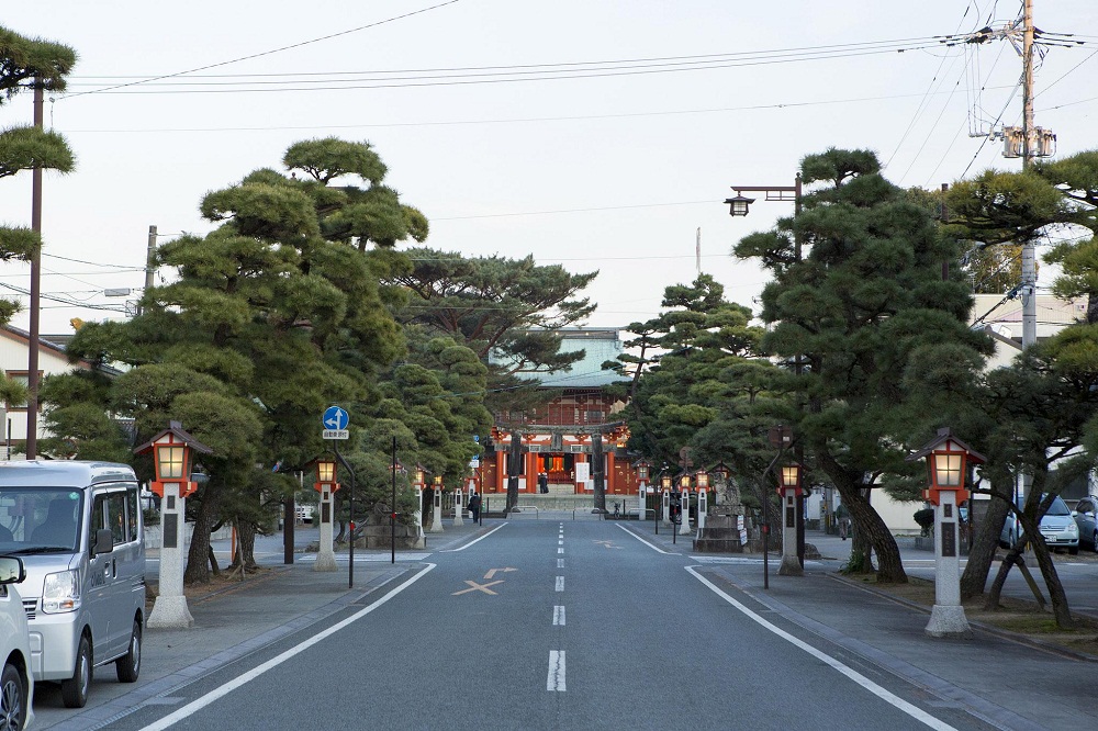 熊本景點｜藤崎八旛宮