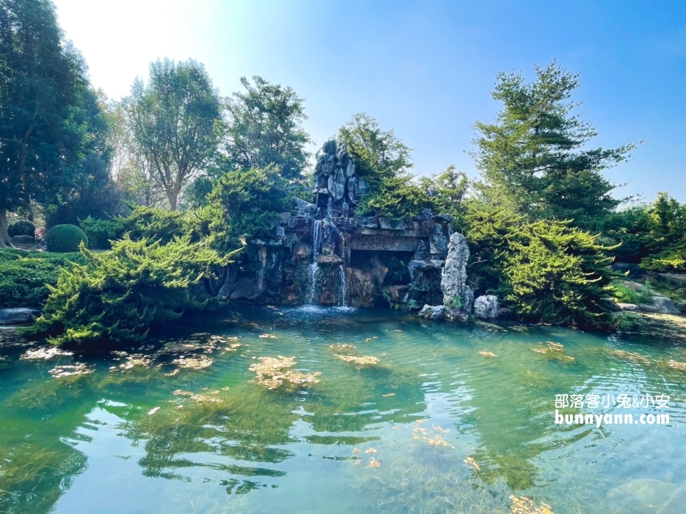 彰化【萬景藝苑】擁有戶外&室內3000坪大的日式園區可以去玩半天