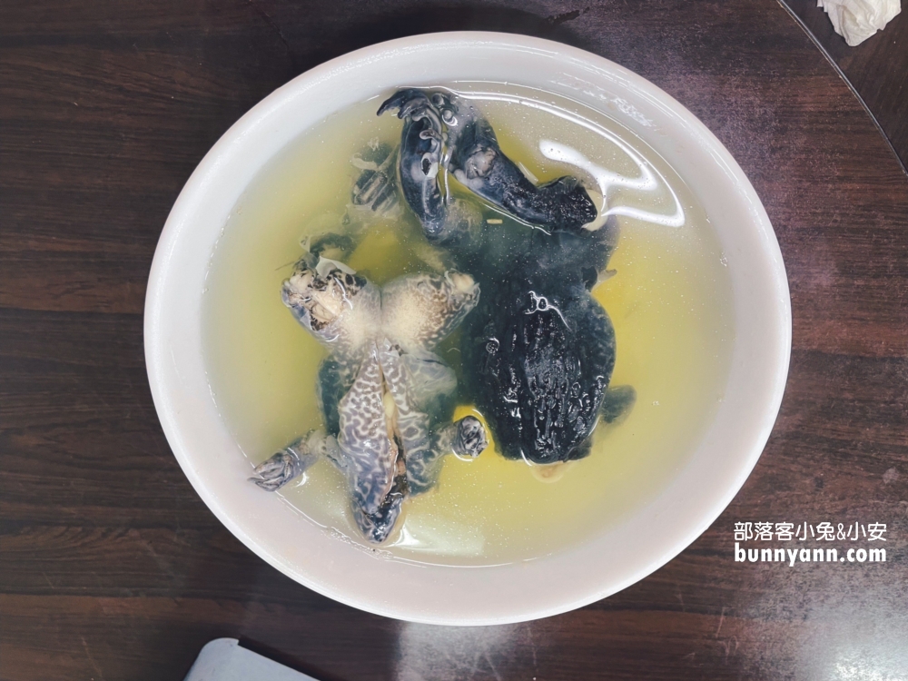 高雄【梓官福昌羊肉海產店】這裡也吃得到鮮嫩的清燉青蛙湯!!